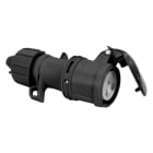 FANTON - Presa mobile ARGO 2P+T 16A 230V 6h IP54 cablaggio rapido, colore nero 71107