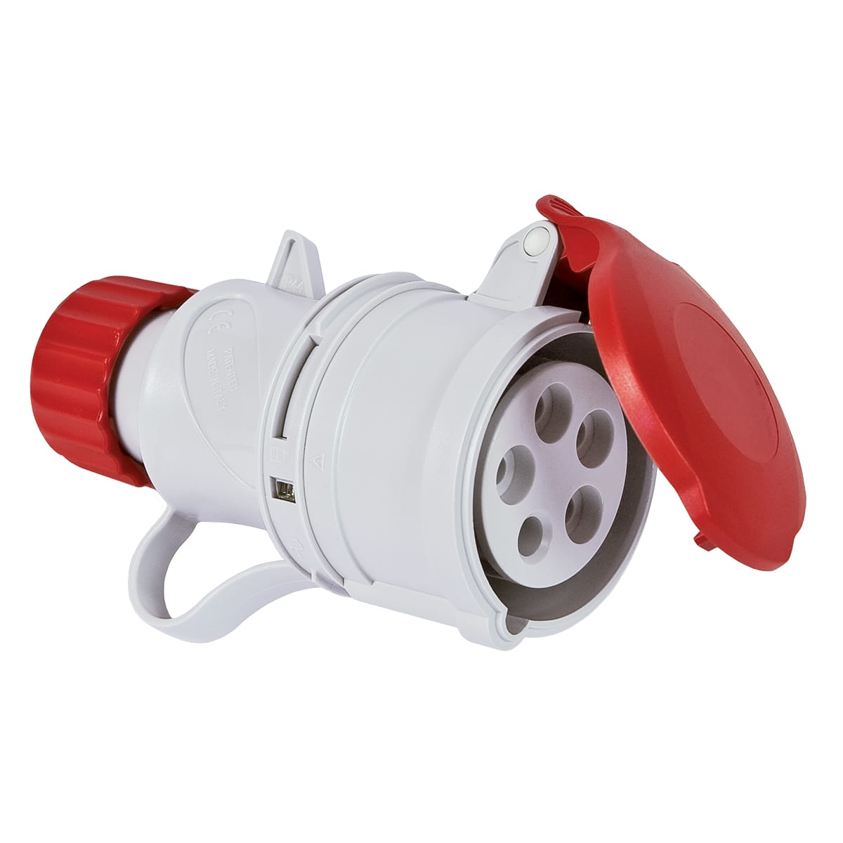 FANTON - Presa mobile ARGO 3P+N+T 32A 400V 6h IP54 cablaggio rapido 71125