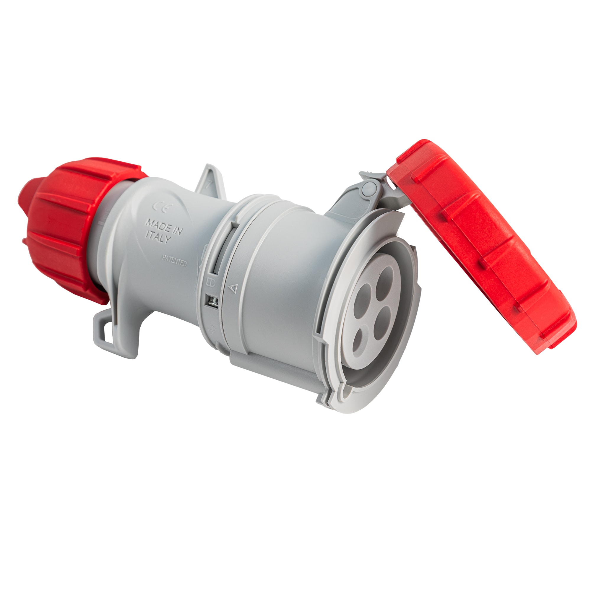 FANTON - Presa mobile ARGO 3P+T 32A 400V 6h IP67 cablaggio rapido 71164