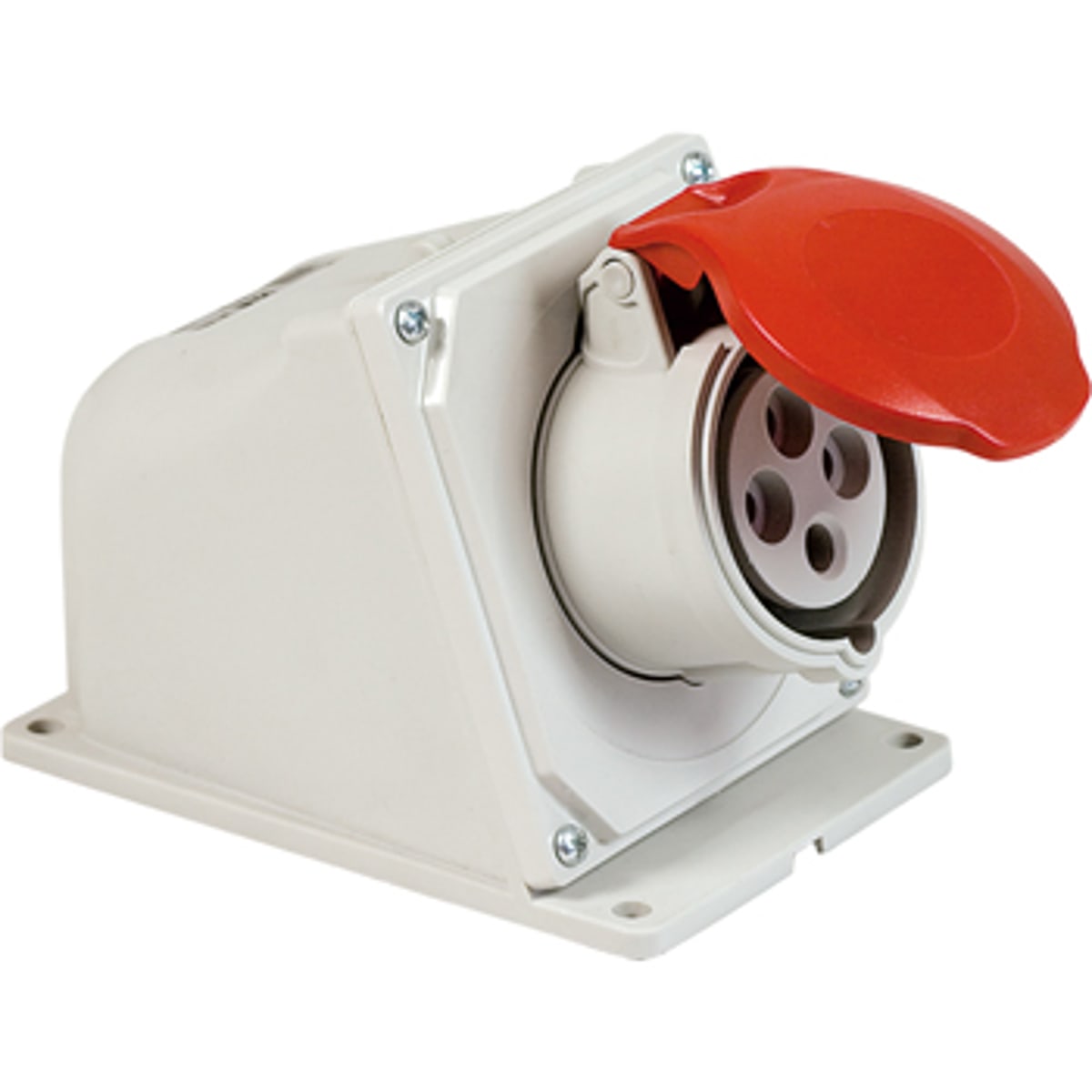 FANTON - Presa da parete ARGO 3P+T 32A 400V 6h IP44 cablaggio rapido