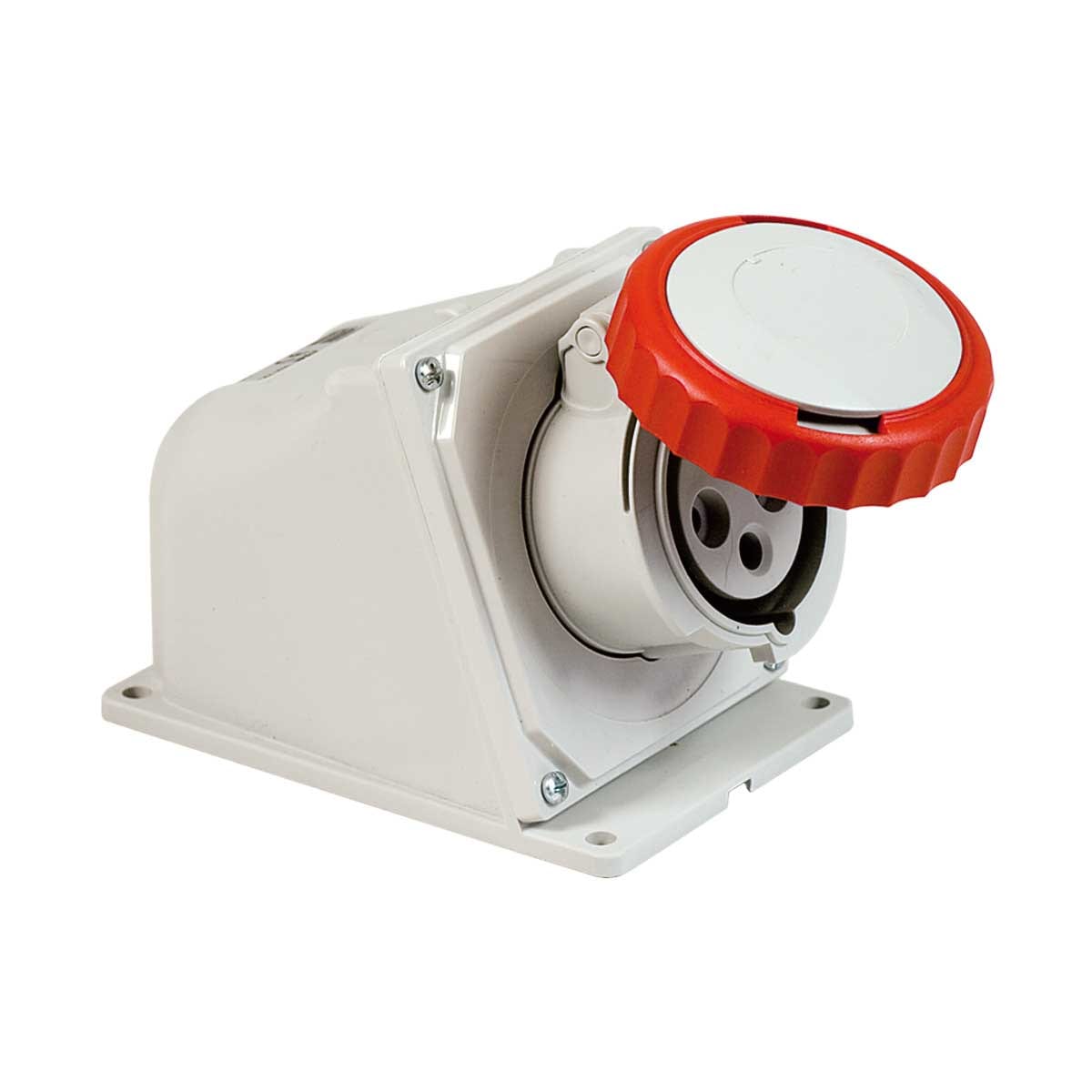 FANTON - Presa da parete ARGO 3P+N+T 32A 400V 6h IP67 cablaggio rapido 71328