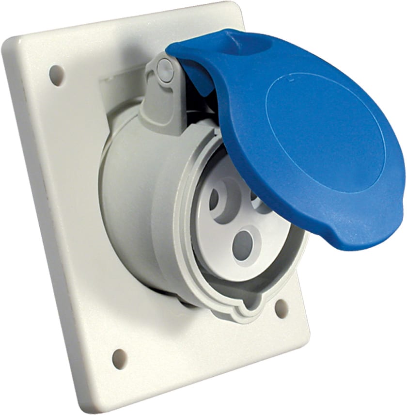 FANTON - Presa da incasso inclinata ARGO 2P+T 32A 230V 6h IP44