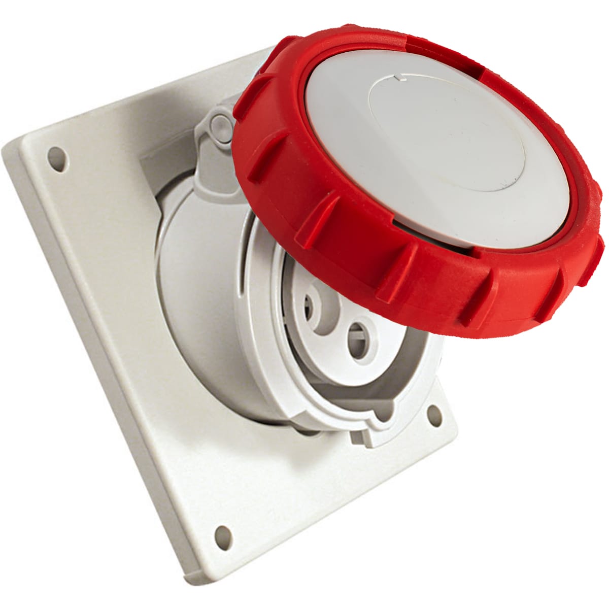 FANTON - Presa da incasso inclinata ARGO 3P+T 16A 400V 6h IP67