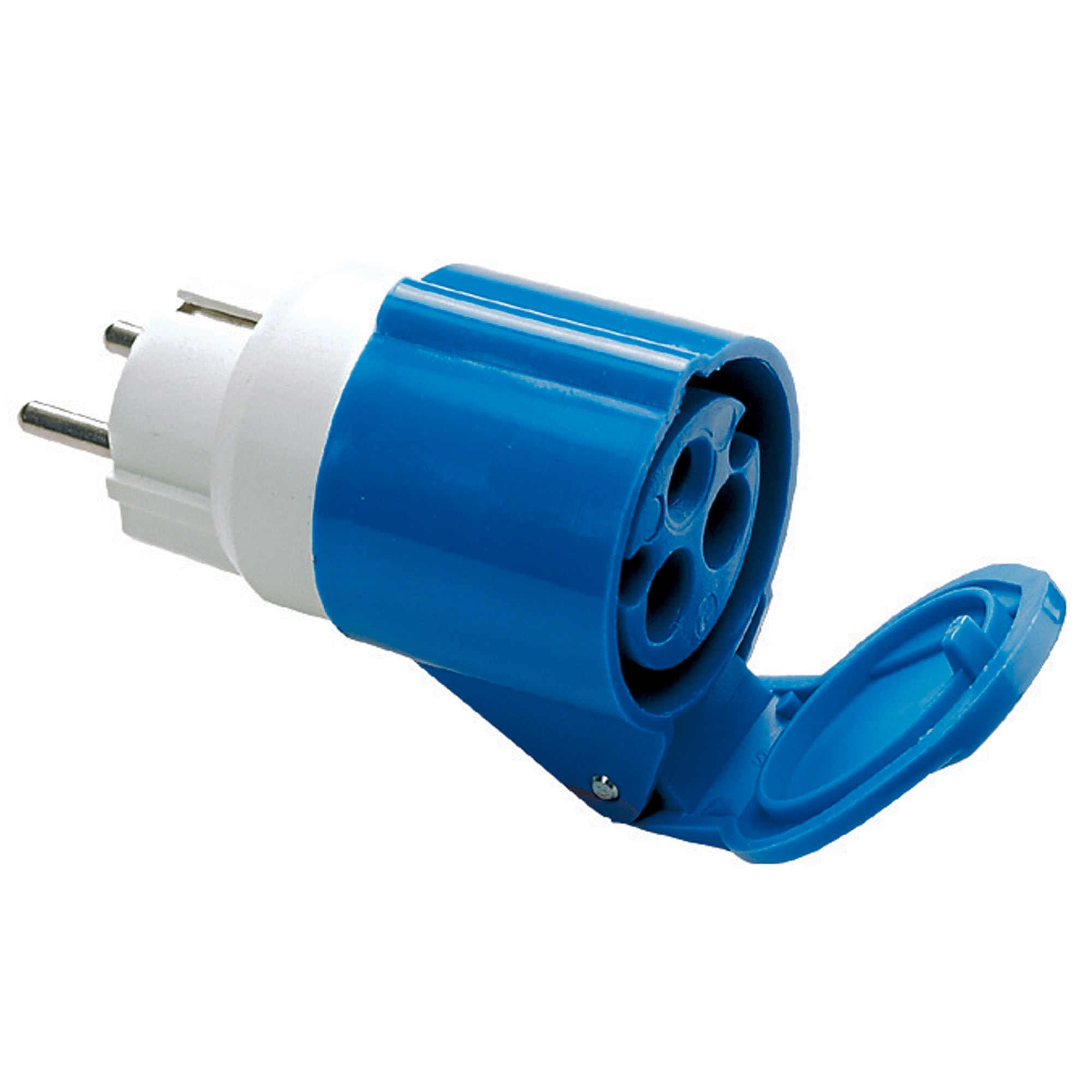 FANTON - Adattatore da spina S31 a 1 presa CEE 2P+T 16A 230V