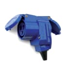 FANTON - Adattatore CARAVAN da presa CEE 2P+T 16A 230V a 1 presa Schuko IP44 73002