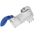 FANTON - Adattatore DUPLEX da spina S17 a 1 presa P40 + 1 CEE 2P+T 16A 230V