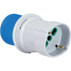 FANTON - Adattatore da spina CEE 2P+T 16A 230V a 1 presa P40