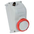 FANTON - Presa da parete interbloccata KEY BLOCK 3P+N+T 16A 400V 6h IP67 73345