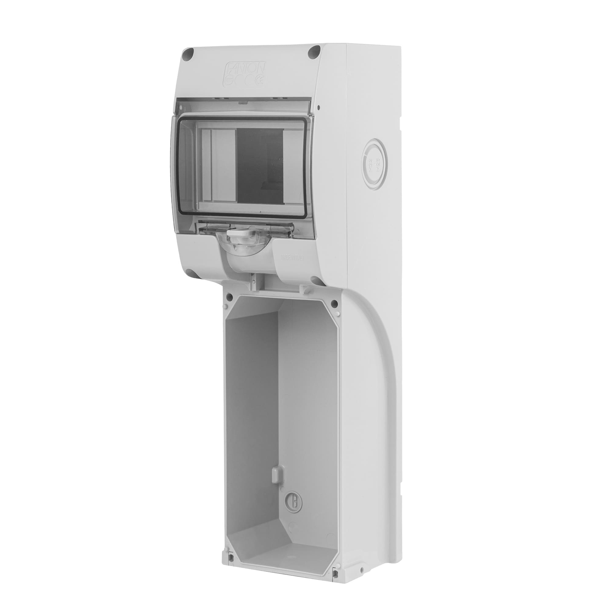 FANTON - Quadro KEY BOX 1 IP65 vuoto, con 1 foro per prese interbloccate, 9kW