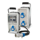 FANTON - Quadro EOLO ASC IP44 - 3 prese CEE, 2 protezioni, con cavo 2m e supporto, 3kW