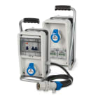 FANTON - Quadro EOLO IP44 - 4 prese, 2 protezioni, con cavo 2m e supporto, 3kW 74304