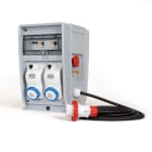 FANTON - Quadro ULISSE PRO 250 BIFACCIALE ASC IP65 - 4 prese CEE, 2 protezioni, con morsettiera e emergenza, 9kW