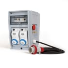 FANTON - Quadro ULISSE PRO 250 BIFACCIALE ASC IP65 - 4 prese CEE, 5 protezioni, con cavo e emergenza, 18kW
