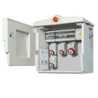 FANTON - Quadro POLIFEMO MAXI ASC IP55 - 4 prese, 6 protezioni, con morsettiera, emergenza, 35kW