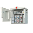 FANTON - Quadro POLIFEMO MIDI ASC IP55 IP55 - 6 prese, 2 protezioni, con morsettiera, emergenza, 18kW