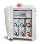 FANTON - Quadro POLIFEMO MIDI ASC IP55 - 6 prese, 4 protezioni, con morsettiera, emergenza, 18kW