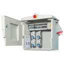 FANTON - Quadro POLIFEMO MIDI ASC IP55 - 4 prese, 3 protezioni, con spina 16A da parete, emergenza, 9kW