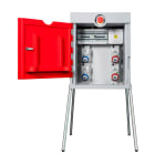 FANTON - Quadro HERCULES ASC IP55 - 4 prese, 2 protezioni, con morsettiera, emergenza, 9kW