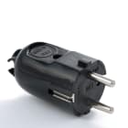 FANTON - Spina S31 2P+T 16A smontabile, colore nero