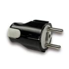 FANTON - Spina S31 2P+T 16A smontabile, colore nero