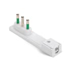 FANTON - Spina S17 2P+T 16A smontabile CLOCK, colore bianco 80090