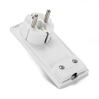 FANTON - Spina S31 2P+T 16A smontabile CLOCK, colore bianco