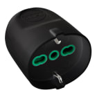 FANTON - Presa P40 2P+T 16A smontabile, colore nero 81051