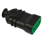 FANTON - Presa P11 2P+T 10A smontabile HI-PRO, colore nero 81101