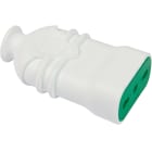 FANTON - Presa P17/11 2P+T 16A smontabile HI-PRO, colore bianco 81110