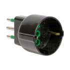 FANTON - Adattatore da spina S11 a 1 presa P30, colore nero