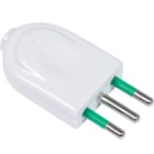 FANTON - Spina S11 2P+T 10A smontabile EASY, colore bianco