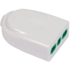 FANTON - Presa P17/11 2P+T 16A smontabile EASY, colore bianco 82570-E