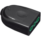 FANTON - Presa P17/11 2P+T 16A smontabile EASY, colore nero 82571-E