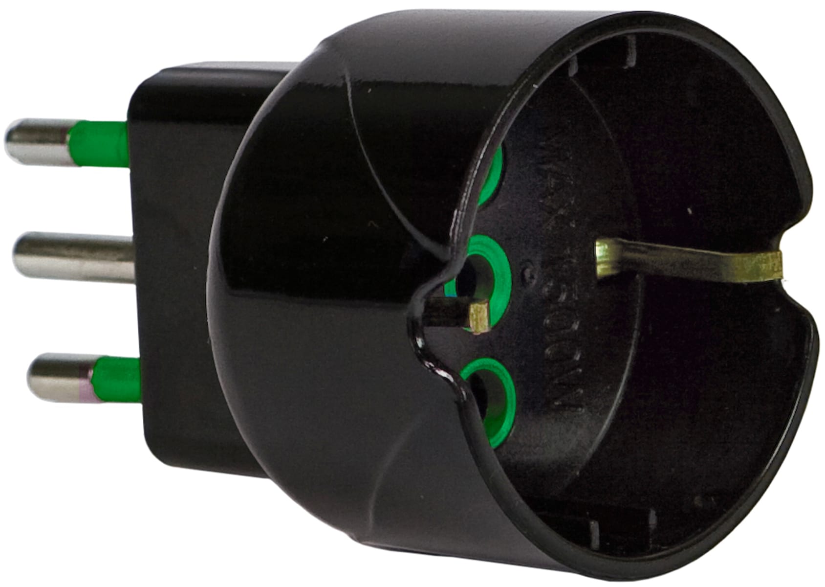 FANTON - Adattatore da spina S11 a 1 presa P30, colore nero 82601-E