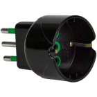 FANTON - Adattatore da spina S11 a 1 presa P30, colore nero 82601-E