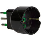 FANTON - Adattatore da spina S11 a 1 presa P30, colore nero