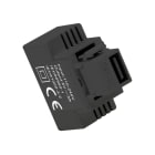 FANTON - Alimentatore da incasso KEYSTONE compatto, 1 presa USB-A 3A, colore nero