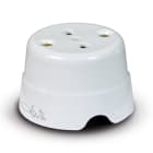 FANTON - Presa da parete in ceramica P17/11, colore bianco