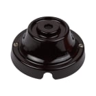 FANTON - Rosone liscio 90mm, colore marrone