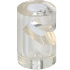 FANTON - Decentratore a gancio 20mm alt.30mm, trasparente
