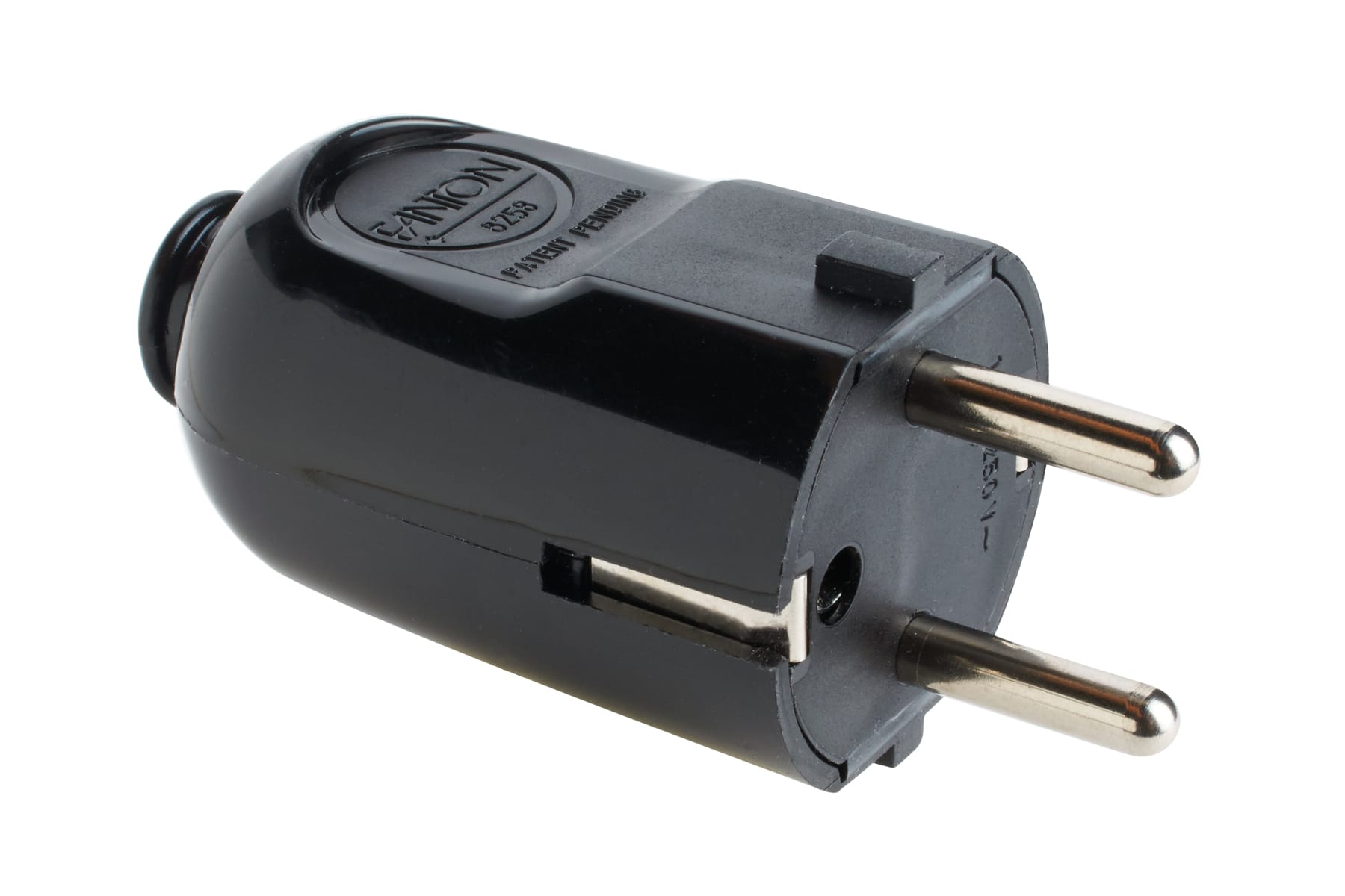 FANTON - Spina S31 2P+T 16A smontabile, colore nero 85071