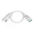 FANTON - Prolunga lineare 1m 3G0,75 spina S11, presa P11 CLOCK, colore bianco
