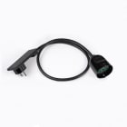 FANTON - Prolunga lineare 1m 3G1 spina S31, presa P40 CLOCK, colore nero