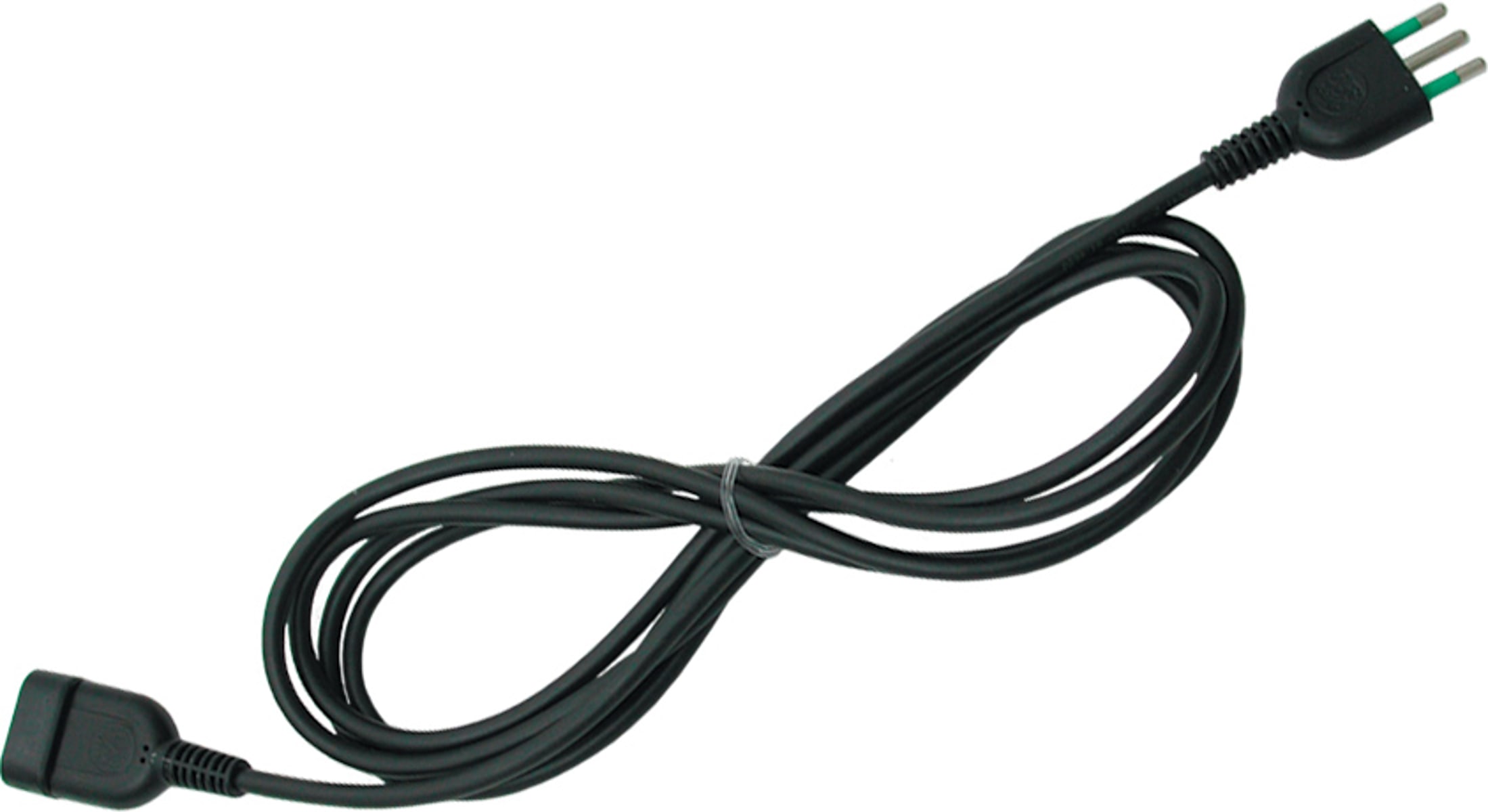 FANTON - Prolunga lineare 2m 3G0,75 spina S11, presa P11, colore nero 92061