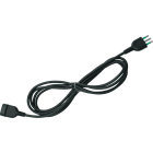 FANTON - Prolunga lineare 2m 3G0,75 spina S11, presa P11, colore nero