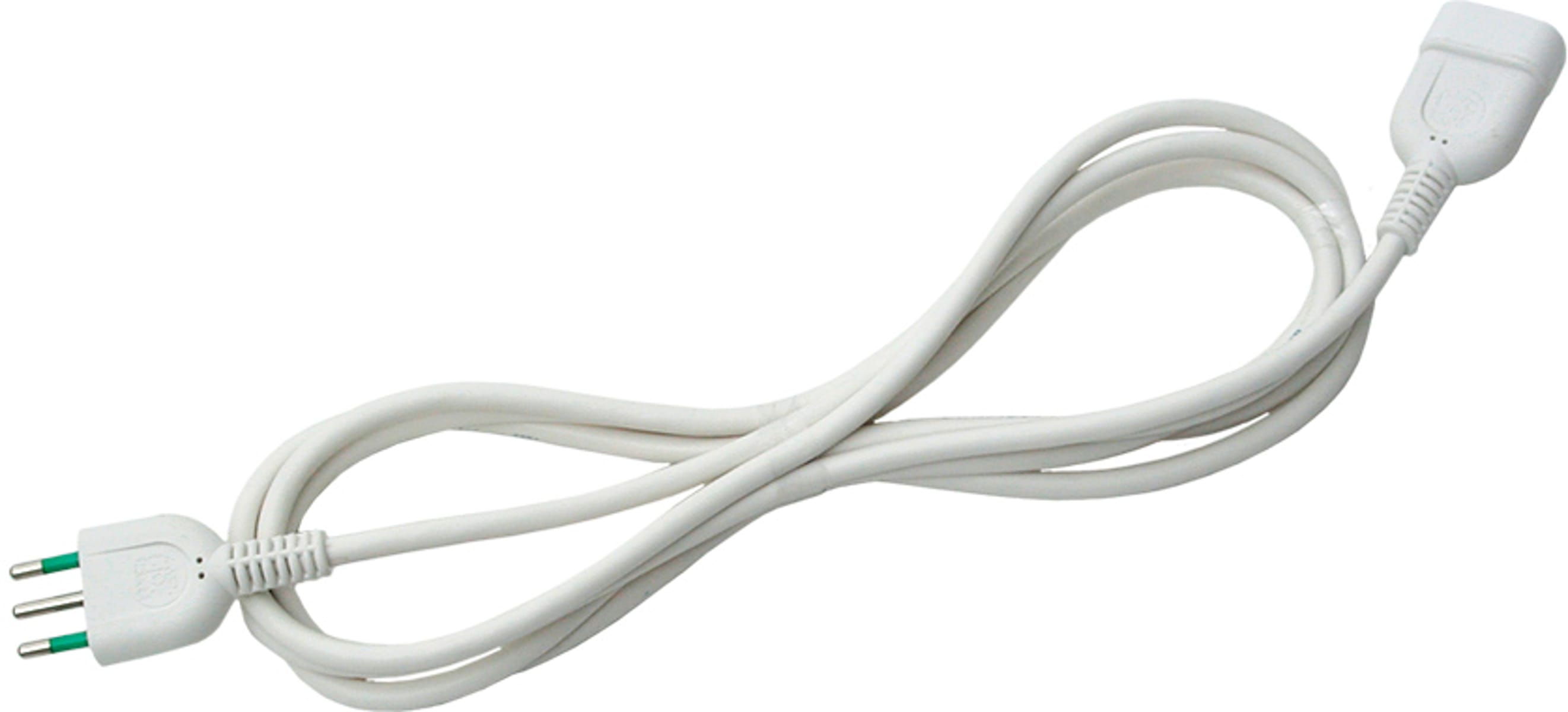 FANTON - Prolunga lineare 3m 3G0,75 spina S11, presa P11, colore bianco 92080