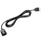 FANTON - Prolunga lineare 5m 3G1,5 spina S17, presa P40, colore nero