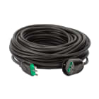 FANTON - Prolunga lineare 25m 3G1,5 spina S17, presa P40, colore nero 92669