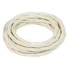 FANTON - Matassina 10m cavo treccia seta 3G1,5 FRRTX, colore avorio