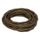 FANTON - Cavo treccia seta 3G1,5 FRRTX in matassa 100m, colore marrone